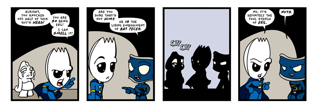 The �Secret� Origin of Sporkman! (12 of 25)
 Comic Strip