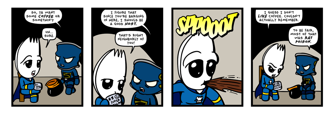 The Secret Origin of Sporkman! (13 of 25)
 Comic Strip