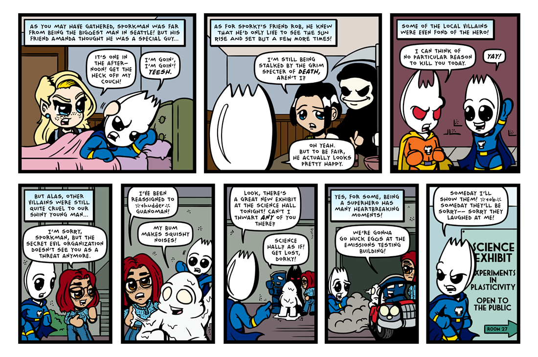 The Amazing Sporkman! (02 of 06)
 Comic Strip