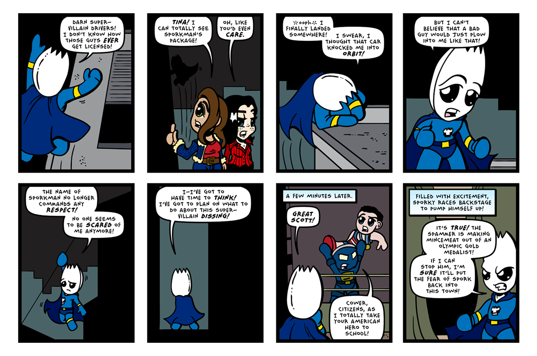 The Amazing Sporkman! (04 of 06)
 Comic Strip