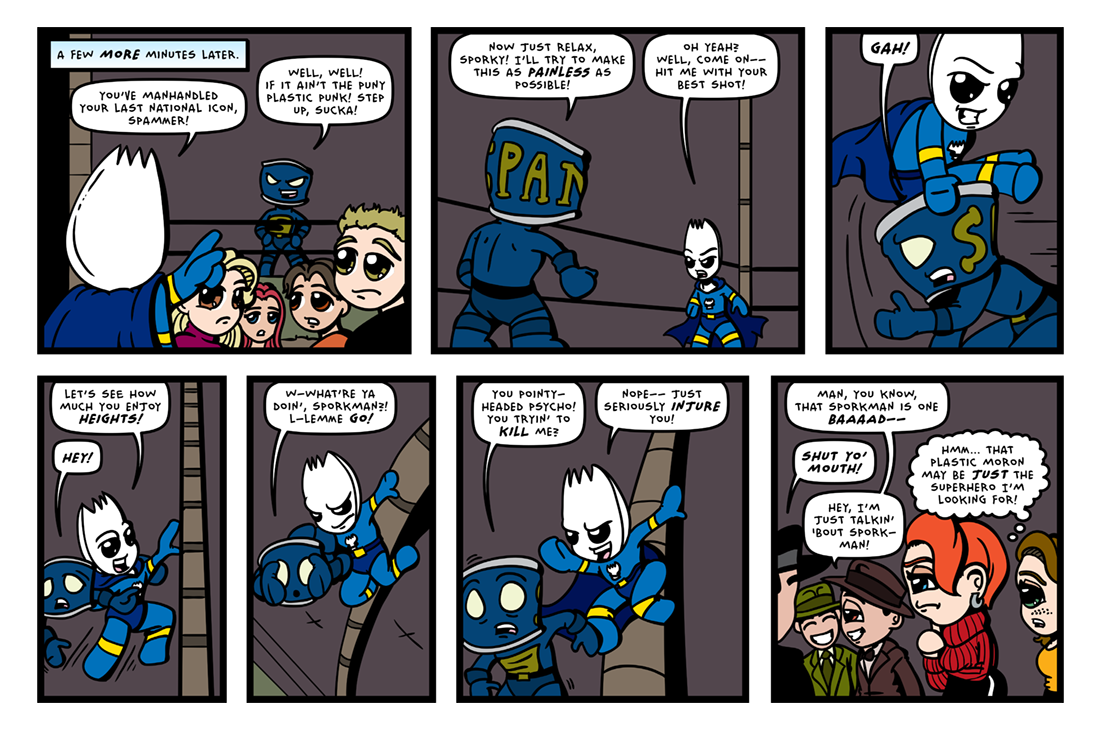 The Amazing Sporkman! (05 of 06)
 Comic Strip